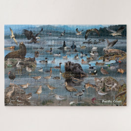 Puzzle der pazifischen Küste