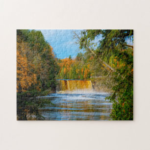 Puzzle der Tahquamenon Wasserfälle Michigan.