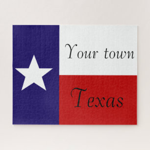 Puzzle der Texas-Flagge