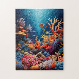 Puzzle des farbenfrohen Korallenriffs