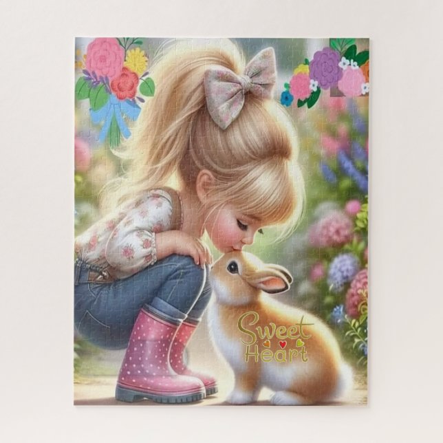 Puzzle des süßen Herzens (Vertikal)