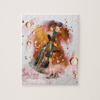 Puzzle „die Champagne "