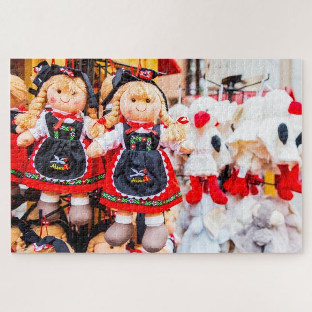 Puzzle doll for kids Straßburg (Horizontal)