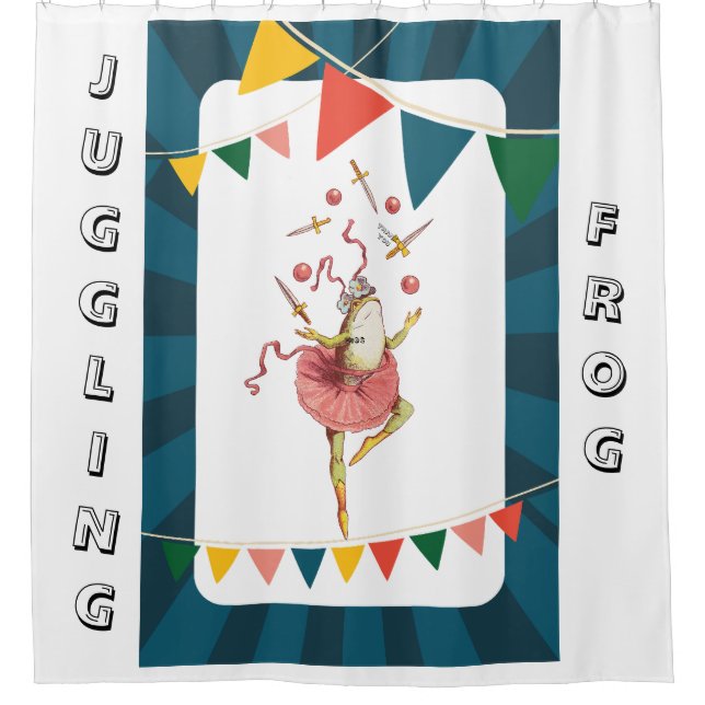 Puzzle Duschvorhang (Vorderseite)