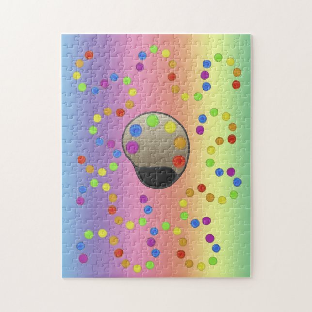 Puzzle - Farbpalette (Vertikal)