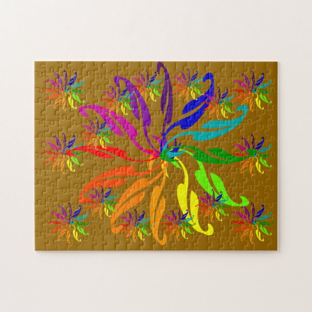 Puzzle - Farbräder (Horizontal)