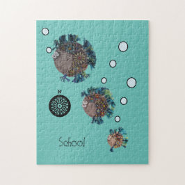 Puzzle - Fischschule
