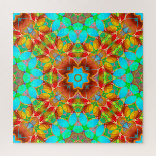 Puzzle Floral Fraktal Art G410