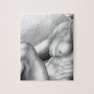 PUZZLE For HIM 8 x10 Male Body Builder #2 Gift Box