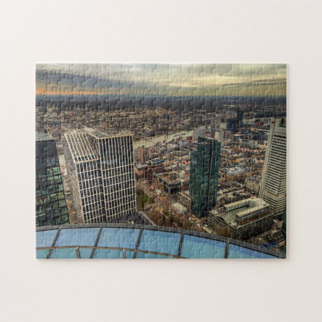 Puzzle “Frankfurt desde las alturas” (Horizontal)