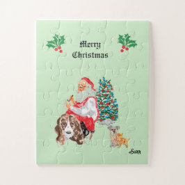 Puzzle: Frohe Weihnachten Puzzle