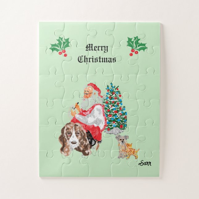 Puzzle: Frohe Weihnachten Puzzle (Vertikal)