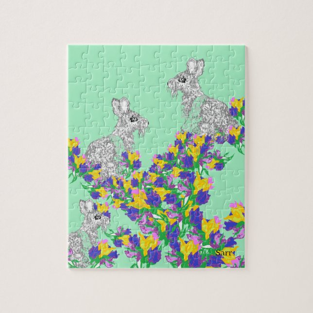 Puzzle: Frühjahr Puzzle (Vertikal)