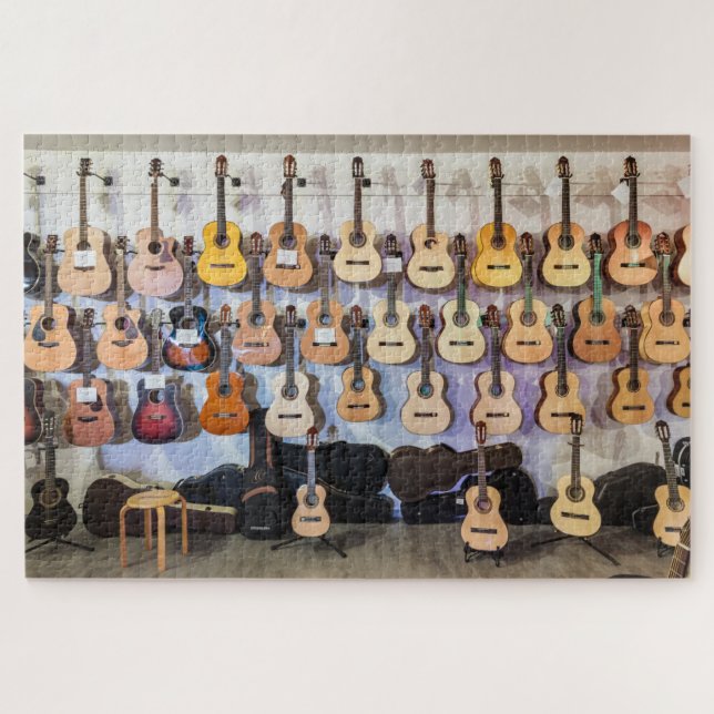 Puzzle für akustische Gitarren (Horizontal)