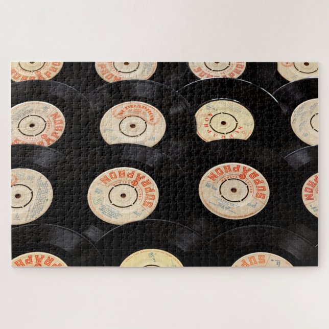 Puzzle für alte Platten (Horizontal)