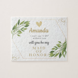Puzzle für Bridesmai oder Trauzeugin