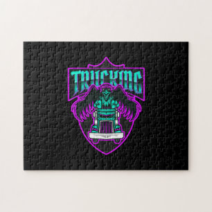 Puzzle für Lastkraftwagen