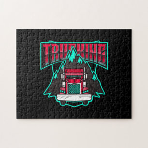 Puzzle für Lastkraftwagen