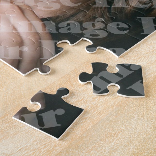 Puzzle für zeitgemäßes, individuelles Foto (Seite)