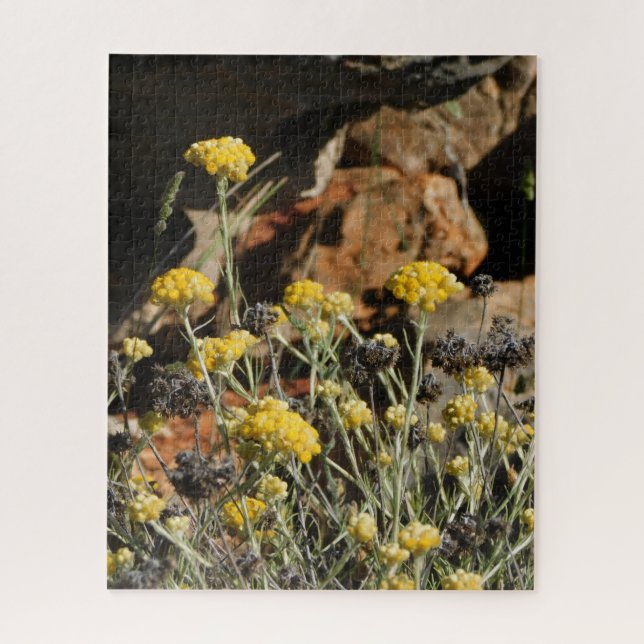 Puzzle Garten Blume Design (Vertikal)