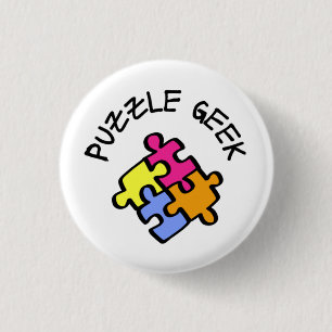 Puzzle Geek Button