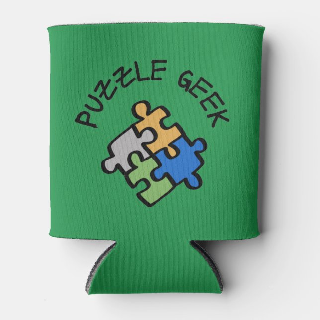 Puzzle Geek Dosenkühler (Vorderseite)