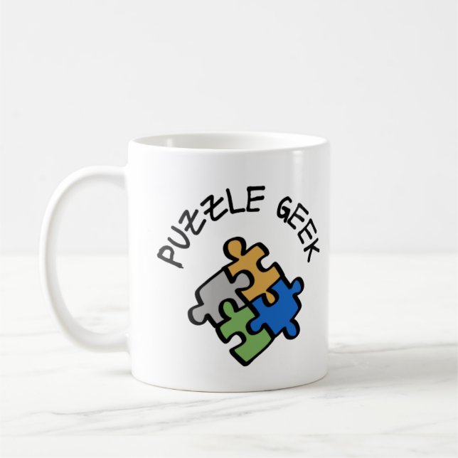 Puzzle Geek Kaffeetasse (Links)