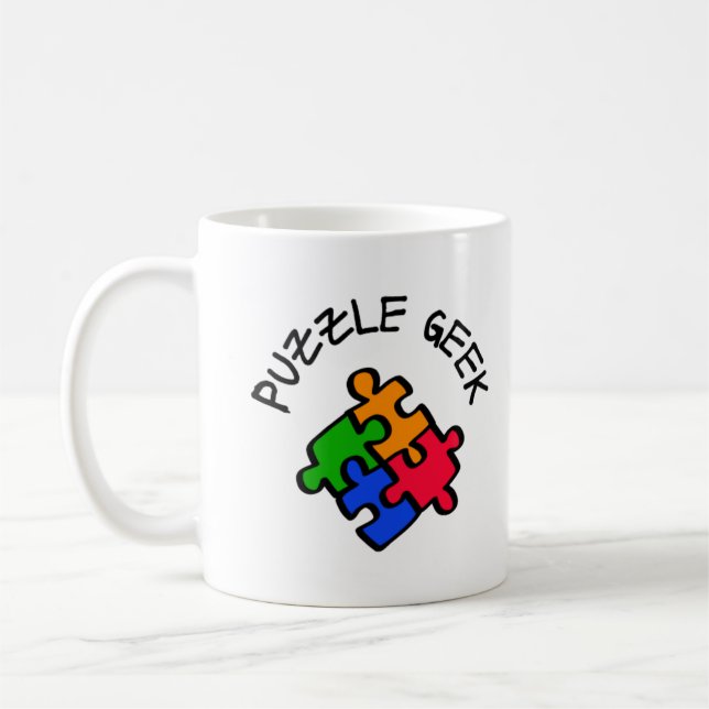Puzzle Geek Kaffeetasse (Links)