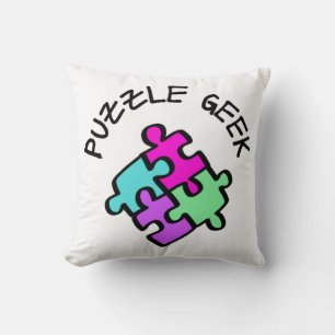 Puzzle Geek Kissen
