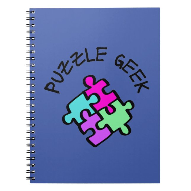 Puzzle Geek Notizblock (Vorderseite)