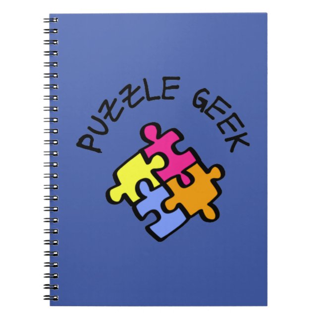 Puzzle Geek Notizblock (Vorderseite)