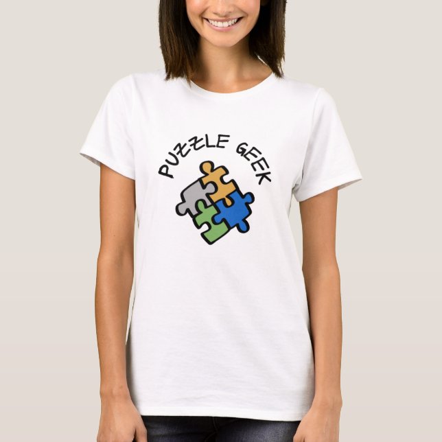 Puzzle Geek T-Shirt (Vorderseite)