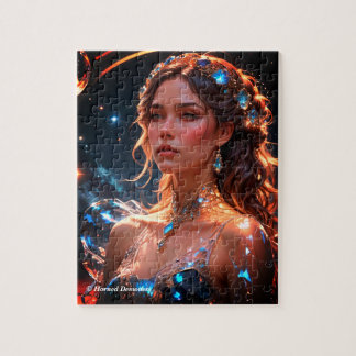 Puzzle: gorgeous fantasy girl puzzle