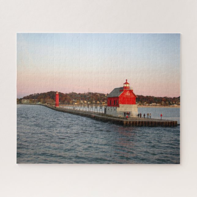 Puzzle Grand Haven South Pierhead Lights (Horizontal)