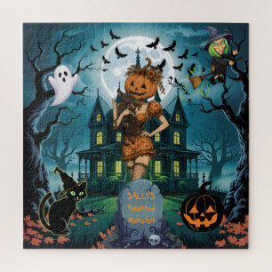 PUZZLE: Halloween Dark Academia Goth Anwesen  Puzzle