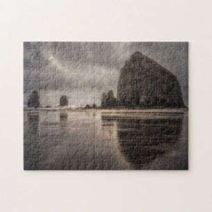 Puzzle: Haystack Rock und Nadeln Puzzle
