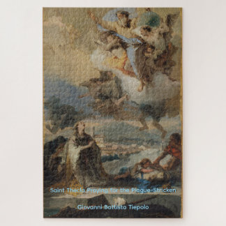PUZZLE Heilige Thekla Pestkranke Malerei