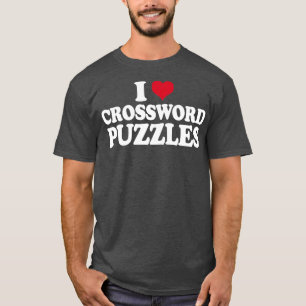 Puzzle I Liebe Kreuzworträtsel T-Shirt