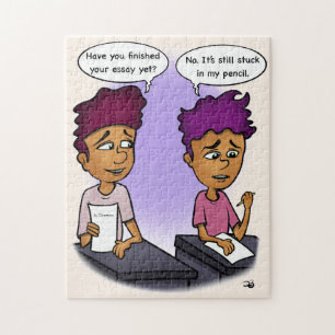 Puzzle im Bleistift Jigsaw