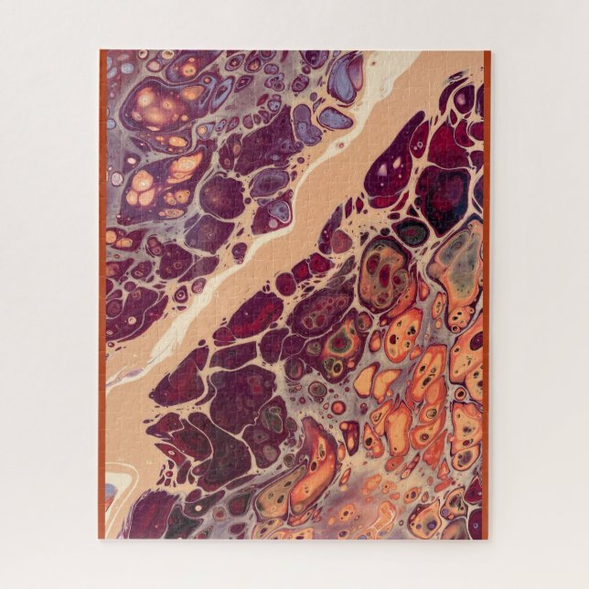 puzzle imagen celula tincion al microscopio (Vertikal)