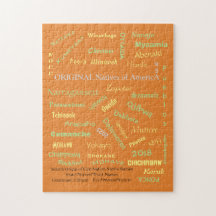 Puzzle/Indianernamen/Metropolim-Design
