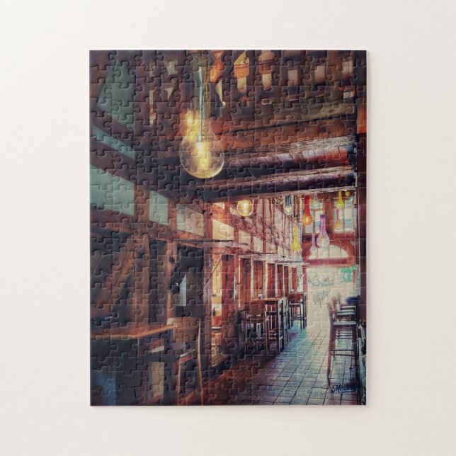 Puzzle “Interior con historia – Restaurante en Hil (Vertikal)