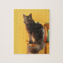 Puzzle - Katze und Garne