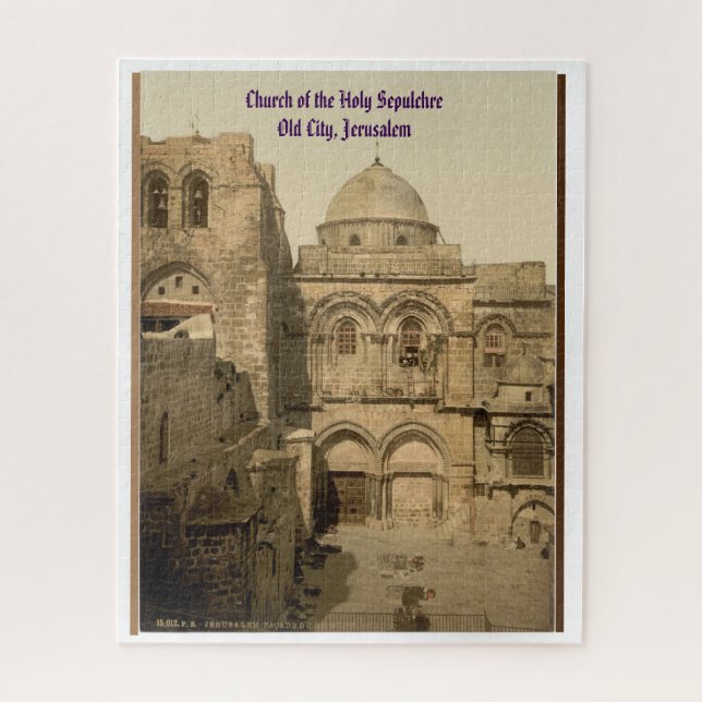 Puzzle: Kirche des Heiligen Sepulchers, Jerusalem Puzzle (Vertikal)