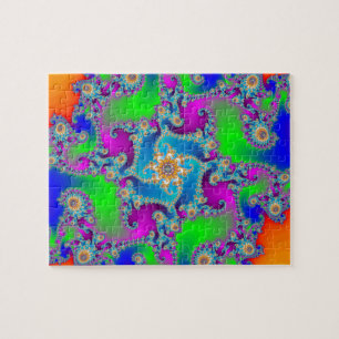 Puzzle: Komplexes Fraktal Design Puzzle