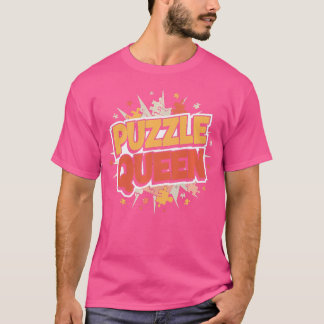 Puzzle-Königin - Jigsaw-Puzzle-Liebhaberin T-Shirt