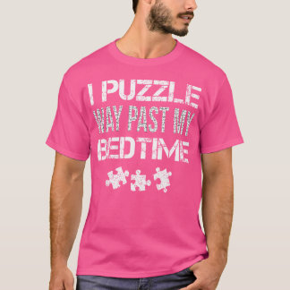 Puzzle-Kunst für Männer Frauen Puzzle-Teil Jigsaw- T-Shirt