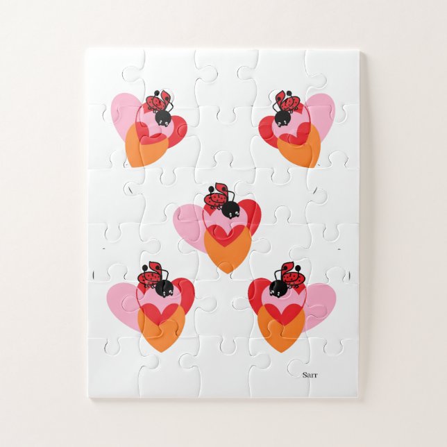 Puzzle: Lady Bug Puzzle (Vertikal)