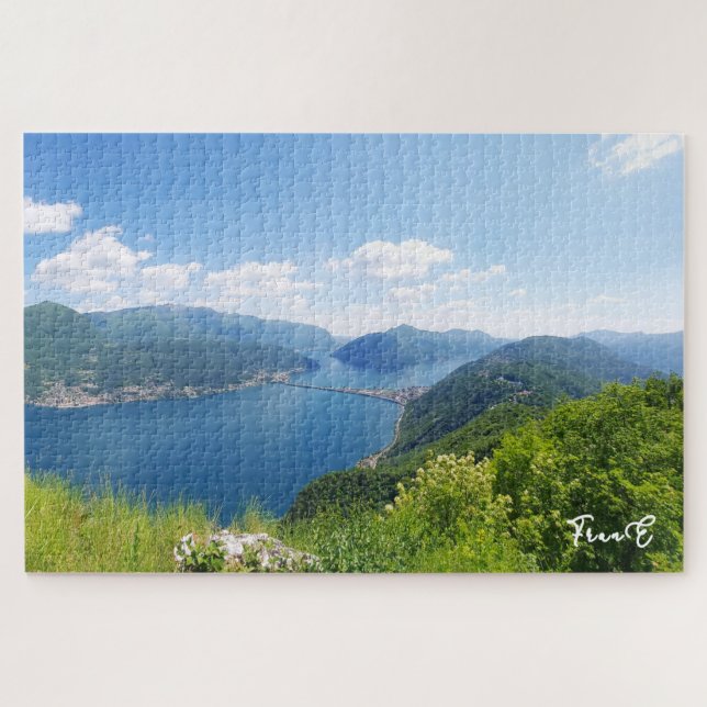 Puzzle Lago di Lugano (Horizontal)
