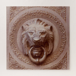 Puzzle - Löwenkopf-Türknopf